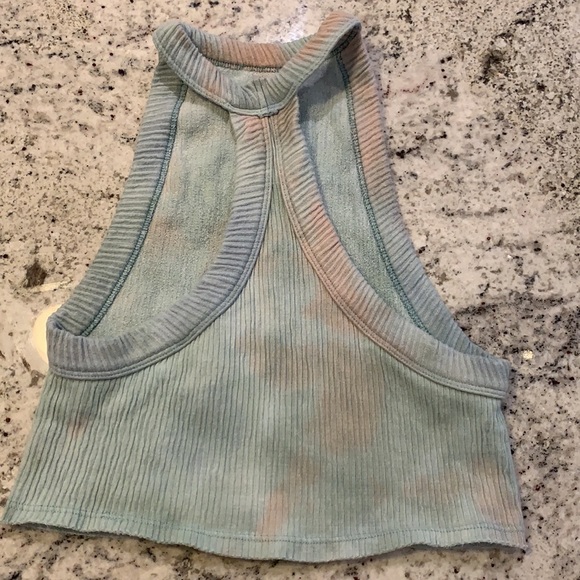 Light blue/green crop top - Picture 2 of 2
